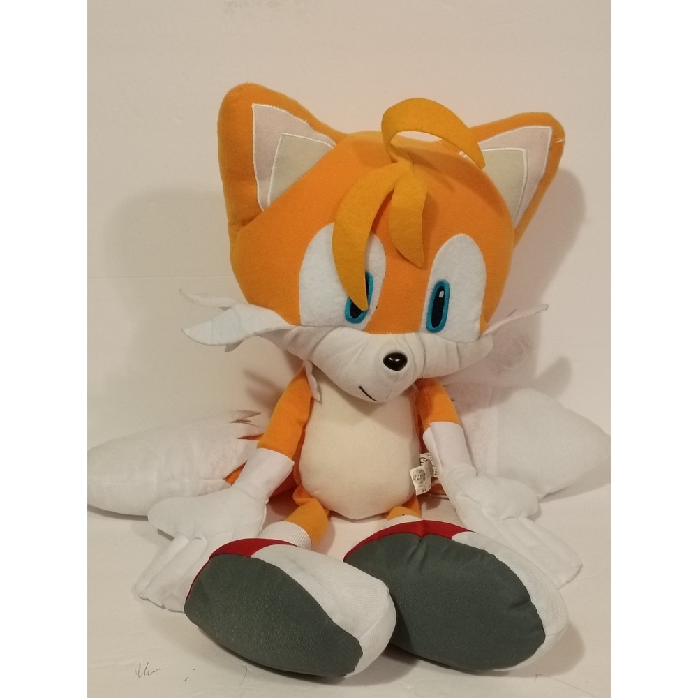 SONIC THE HEDGEHOG TAILS 23" Plush - NANCO SEGA‎ - RARE 2003